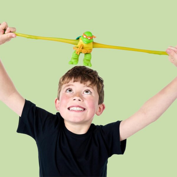 Limited time deal-46% off Heroes of Goo Jit Zu Teenage Mutant Ninja Turtles | 4 Pack | Super Oozy Toy - Image 2