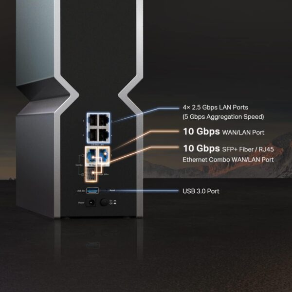 Limited time deal-42% off TP-Link Tri-Band BE19000 WiFi 7 Router (Archer BE800) | 12-Stream 19 Gbp - Image 3