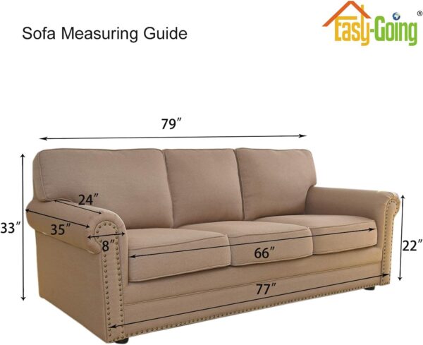 Limited time deal-48% off Easy-Going Stretch Sofa Slipcover 1-Piece Sofa Cover Furniture Protector Co - Image 2