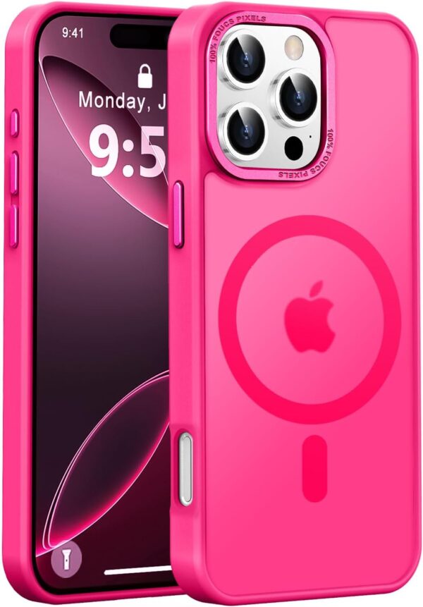 Limited time deal-43% off Designed for iPhone 16 Pro Max Case with Magnetic [13 FT Military Drop