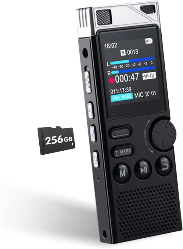Limited time deal-58% off Professional 264GB WUCOTC Digital Voice Recorder - Voice Activated Recor