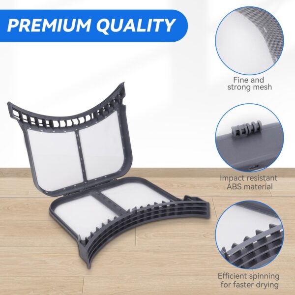 Limited time deal-50% off Upgraded 5304513574 Dryer Lint Trap Filter: Dryer Lint Screen Filter Trap Ass - Image 4