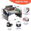 Limited time deal-44% off PILLANI Kids Travel Tray for Car - Car Seat Tray for Kids Travel, Road Trip - Image 2