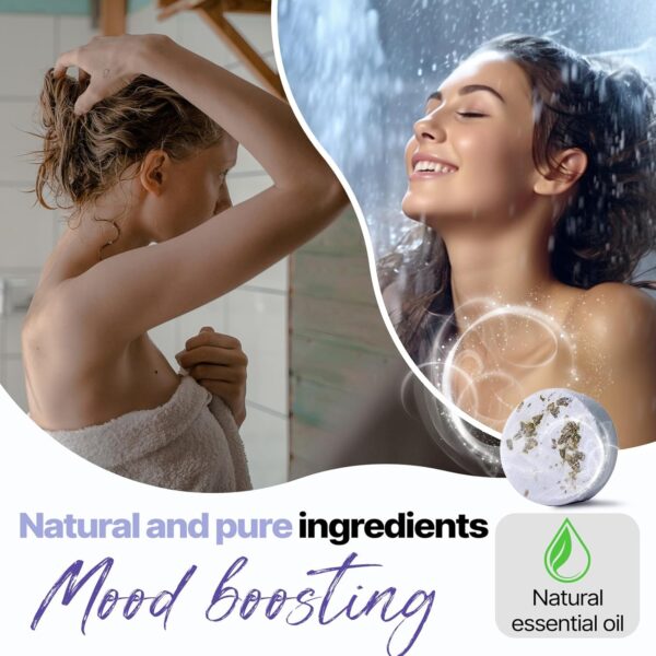 Limited time deal-50% off Shower Steamers Aromatherapy Birthday Gifts for Women - SWCANDY 8 Pcs - Image 3