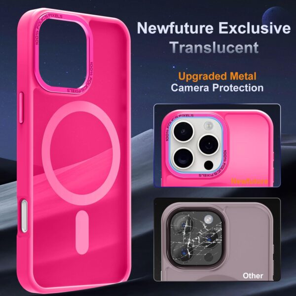 Limited time deal-43% off Designed for iPhone 16 Pro Max Case with Magnetic [13 FT Military Drop - Image 3
