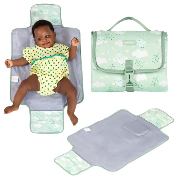 Limited time deal-45% off BabbleRoo Baby Changing Pad - Comfortable Portable Changing Pad, Comp