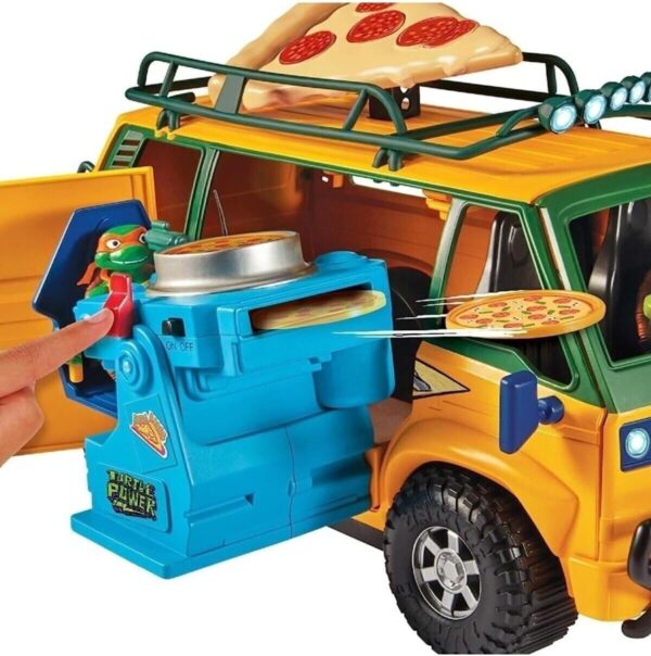 Limited time deal-61% off Teenage Mutant Ninja Turtles: Mutant Mayhem Pizza Fire Delivery Van by - Image 3