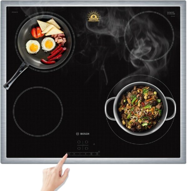 Limited time deal-50% off KITCHENRAKU KR Large Induction Cooktop Protector Mat, Translucent (Mag
