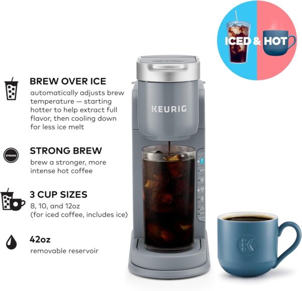 Limited time deal-42% off Keurig K-Iced Coffee Maker, Single Serve K-Cup Pod Iced Coffee Maker, Wit - Image 2