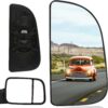 Limited time deal-62% Passenger Side Lower Mirror Glass Compatible with 68067730AA 2009-2020