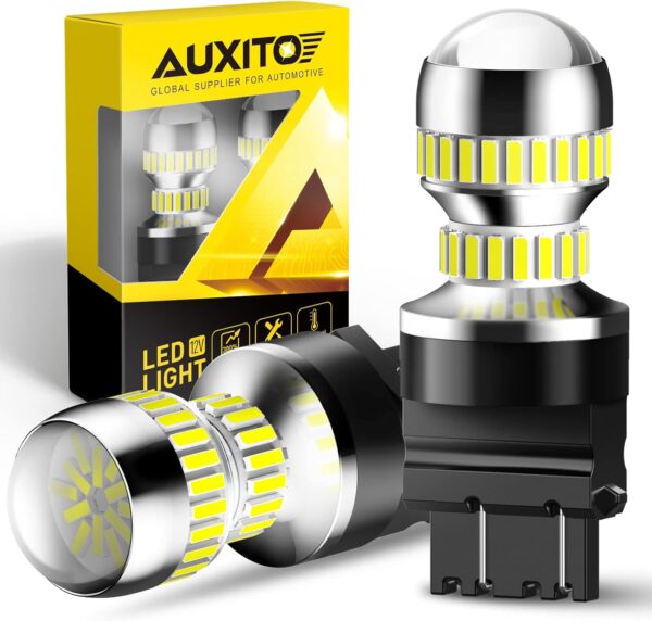 Limited time deal-46% off AUXITO 3157 LED Bulb White, Super Bright 3156 3056 3057 4157 3047 4057