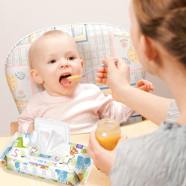 Limited time deal-16% off HAPPY BUM Sensitive Water Baby Diaper Wipes, Baby Wipes, Unscented, 4 - Image 2