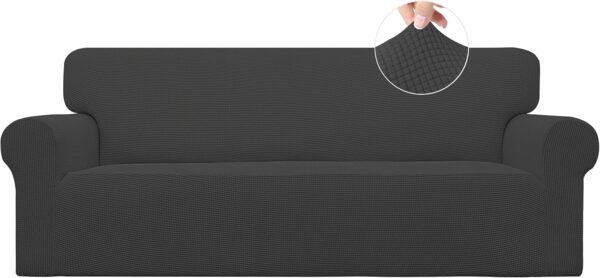 Limited time deal-48% off Easy-Going Stretch Sofa Slipcover 1-Piece Sofa Cover Furniture Protector Co