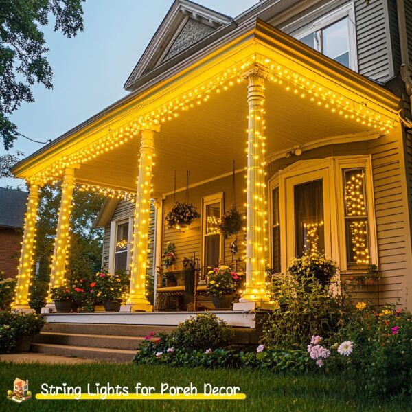 Limited time deal-41% off JMEXSUSS 168FT 600 LED String Lights Outdoor Indoor Christmas String - Image 2
