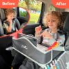 Limited time deal-44% off PILLANI Kids Travel Tray for Car - Car Seat Tray for Kids Travel, Road Trip - Image 3