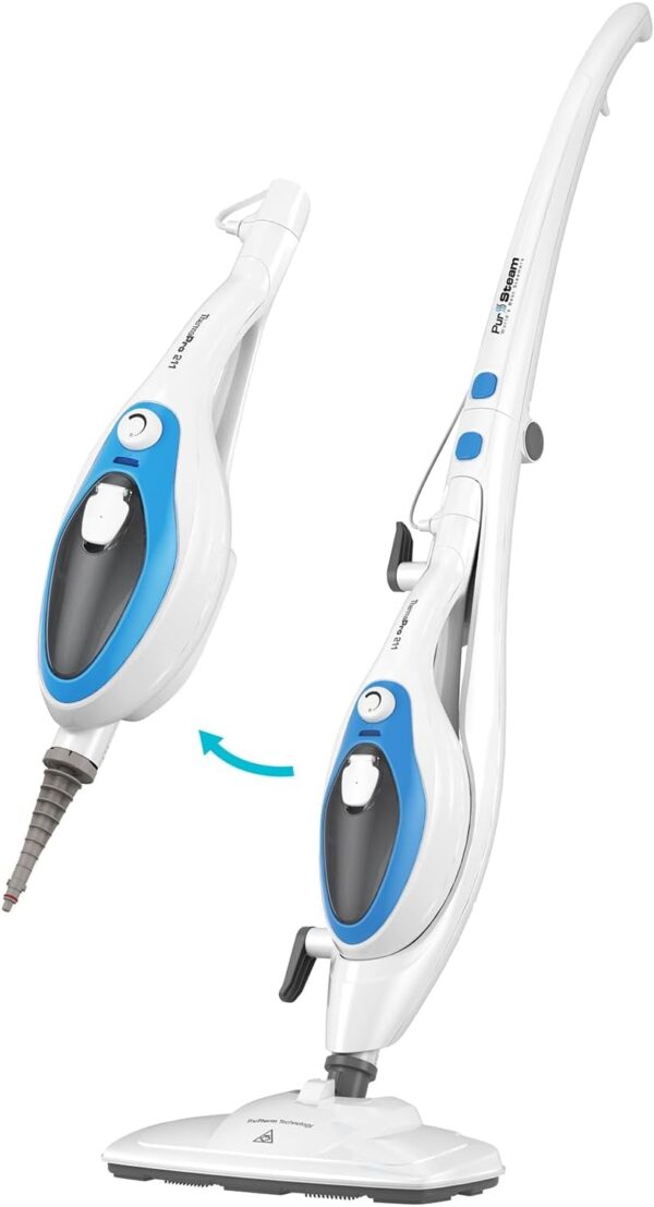 Limited time deal-41% off PurSteam 10-in-1 Steam Mop, Floor Steamer with Detachable Handheld Ste