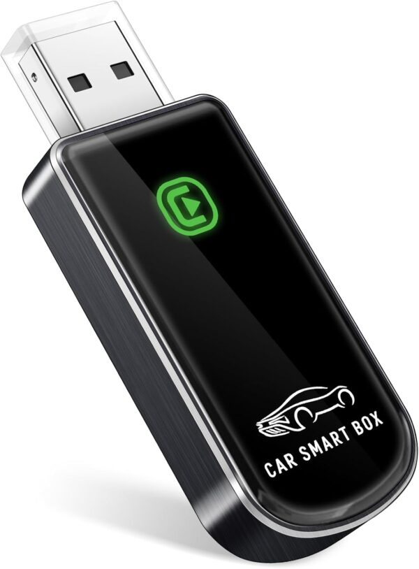 Limited time deal-50% off Wireless CarPlay Adapter- Mini Edition, Converts Factory Wired to Wireless