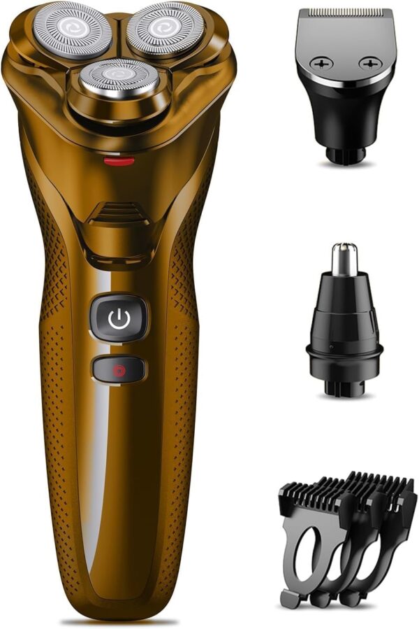 Limited time deal-92% off Cordless Electric Razor for Men: 3-in-1 Shaver for - Image 4