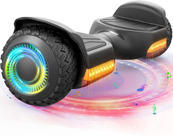 Limited time deal-40% off Gyroor Hoverboard New G13 All Terrain Hoverboard with LED Lights & 500