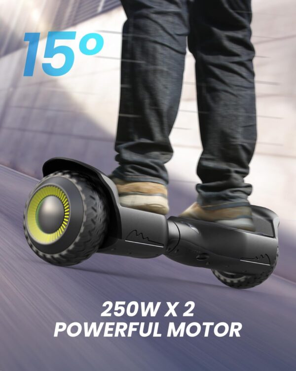 Limited time deal-40% off Gyroor Hoverboard New G13 All Terrain Hoverboard with LED Lights & 500 - Image 2