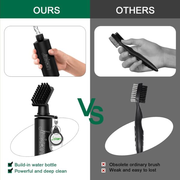 Limited time deal-43% off Pro Golf Club Brush Cleaner with Retainer Clip and Squeeze Water Bottle 7.5 - Image 2