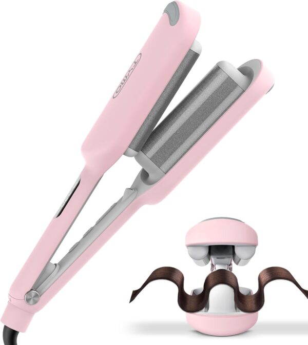 Limited time deal-43% off Curling Iron Hair Crimper Waver - TYMO ROVY Be
