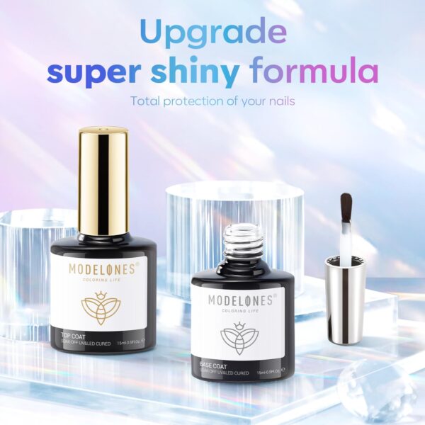 Limited time deal-42% off modelones Gel Top Coat, 15 ml 2025 Upgrade Su - Image 4