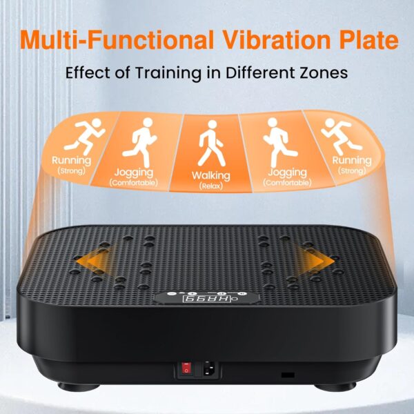 Limited time deal-46% off Vibration Plate Exercise Machine, 2025 Upgraded Fitness Vibrating Lymphati - Image 2
