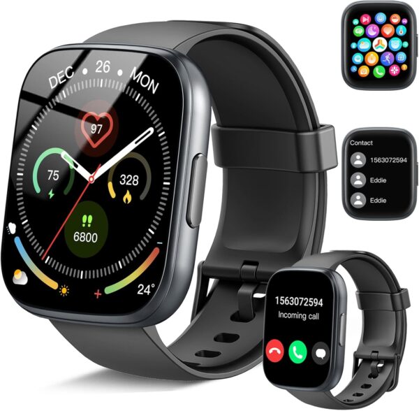 Limited time deal-81% off Smart Watch, 1.95" Smartwatch for Men Women(Answer/Make Call), 2025 N