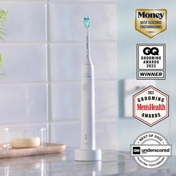 Limited time deal-40% off Philips Sonicare 4100 Rechargeable Electric Toothbrush, with Pressure Senso - Image 2