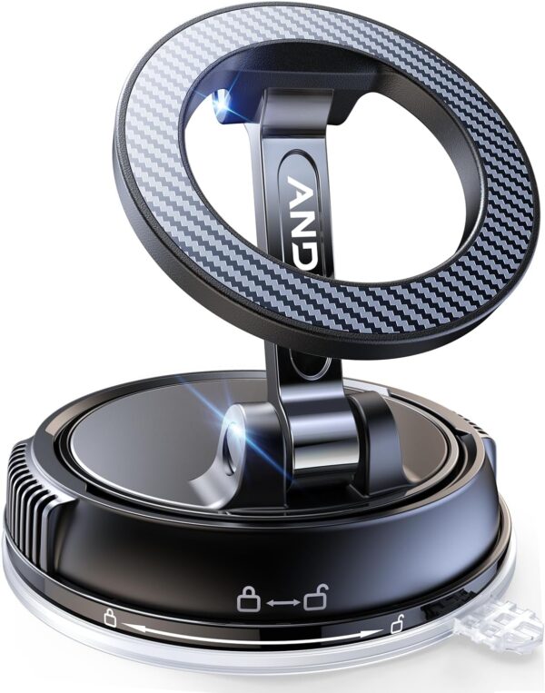 Limited time deal-40% off Car Phone Holder for Magsafe [78+LBS Strongest Suction & 2400gf Stronge
