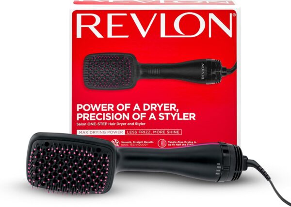 Limited time deal-50% off REVLON One-Step Hair Dryer and Styler, All-in-One Detangling and Straight
