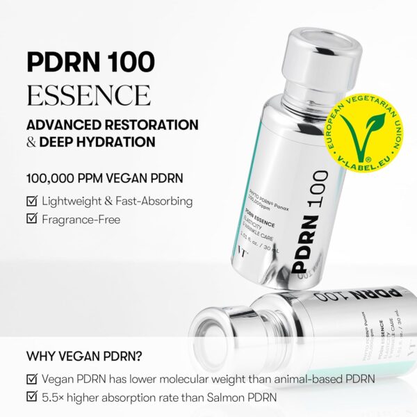 Limited time deal-43% off VT COSMETICS PDRN 100 Essence, Intensive Glow Serum, Vegan PDRN 100, - Image 2