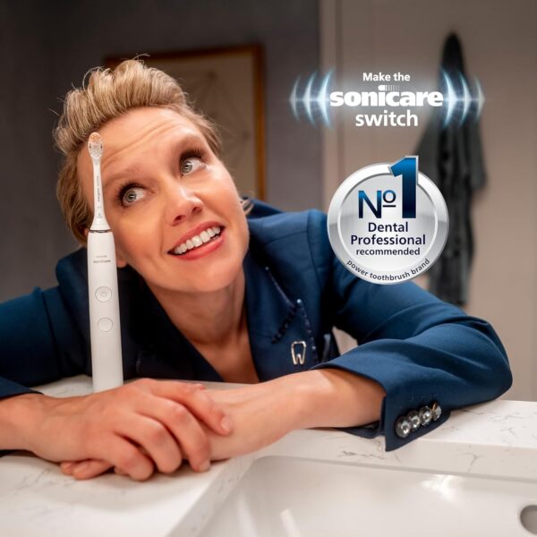 Limited time deal-40% off Philips Sonicare 4100 Rechargeable Electric Toothbrush, with Pressure Senso - Image 3