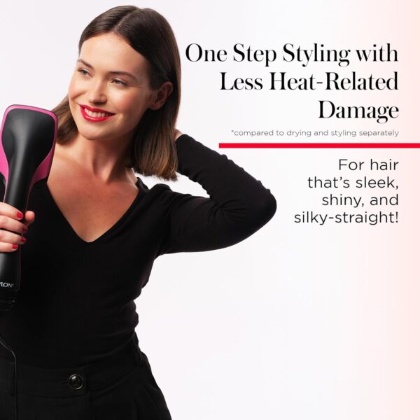 Limited time deal-50% off REVLON One-Step Hair Dryer and Styler, All-in-One Detangling and Straight - Image 3