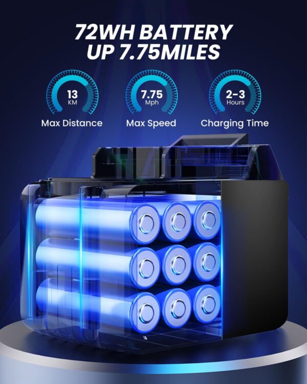 Limited time deal-40% off Gyroor Hoverboard New G13 All Terrain Hoverboard with LED Lights & 500 - Image 4