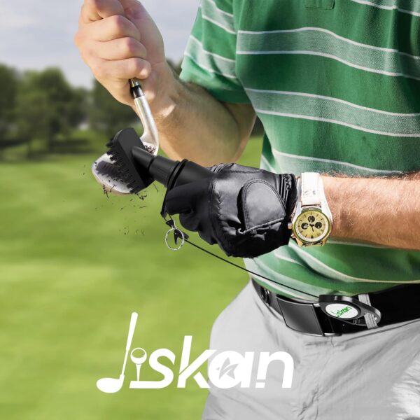 Limited time deal-43% off Pro Golf Club Brush Cleaner with Retainer Clip and Squeeze Water Bottle 7.5 - Image 3