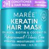Limited time deal-40% off MAREE Hair Mask for Damaged Hair - Keratin Treatment Conditioner - Extre