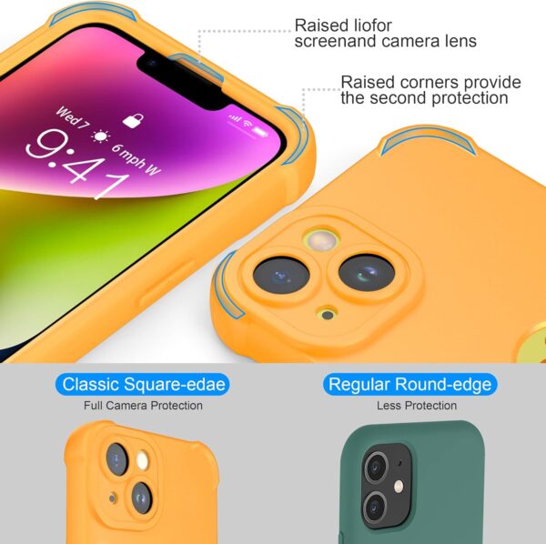 Limited time deal-42% off ORETECH for iPhone 14 Case, with [2 x Screen Protectors] [15 Ft Military Gra - Image 3