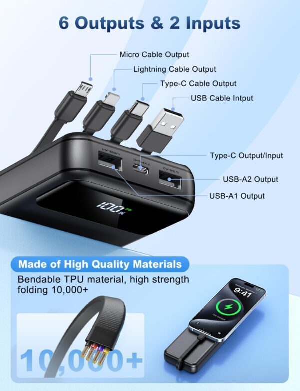 Limited time deal-79% off Portable Charger Power Bank 50000mAh Battery Pack, 22.5W Fast Charging - Image 2