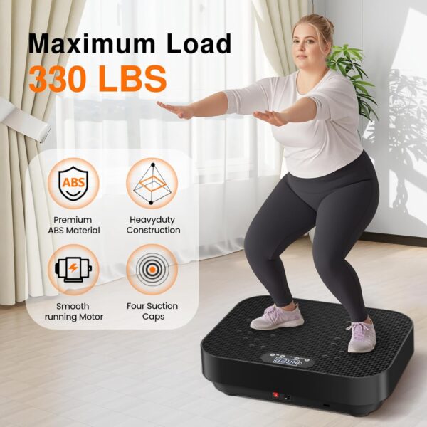 Limited time deal-46% off Vibration Plate Exercise Machine, 2025 Upgraded Fitness Vibrating Lymphati