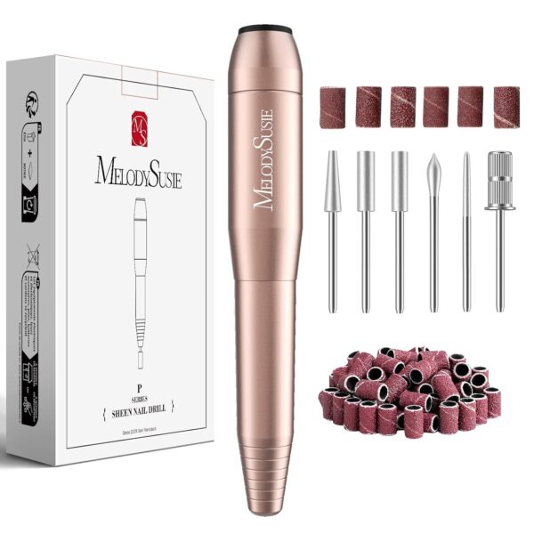 Limited time deal-53% off MelodySusie Electric Nail Drill Machine,PC120I Portable Electric Nail File Efile
