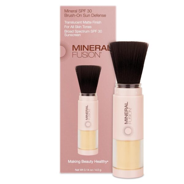 Limited time deal-45% off Mineral Fusion Brush-On Powder Sunscreen for Face, SPF 30, Invisible Minera