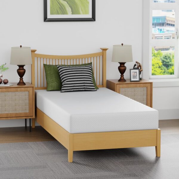 Limited time deal-44% off FDW 8 inch Twin Mattress Gel Memory Foam Mattress for Cool Sleep & Pres - Image 4