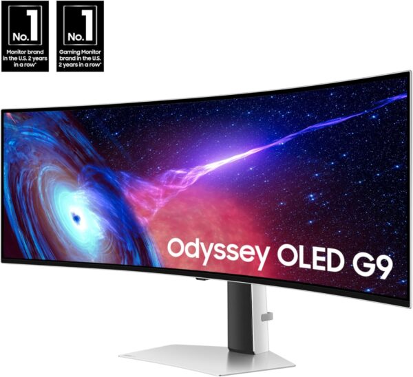 Limited time deal-41% off Samsung 49" Odyssey OLED (G93SC) Series Curved Gaming Monitor w QD- - Image 2
