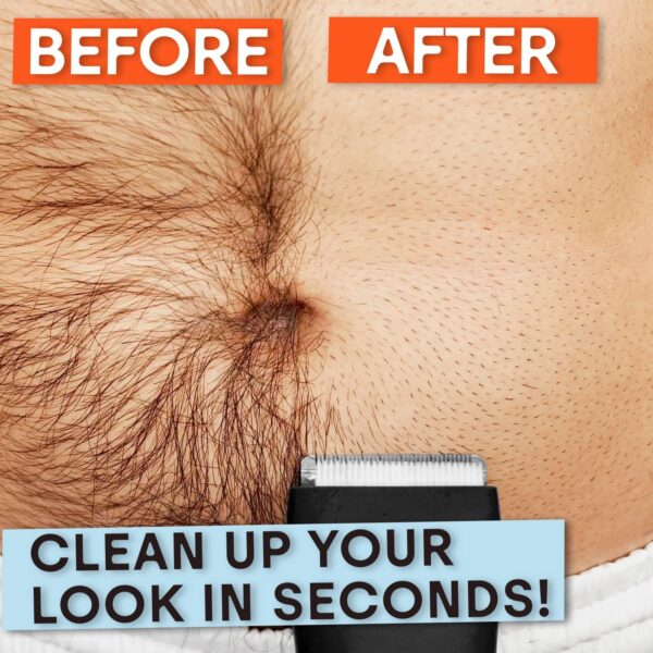 Limited time deal-53% off MERIDIAN Body Hair Trimmer for Men, Pubic Hair - Image 2