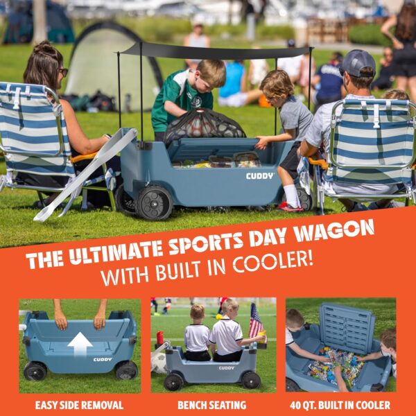 Limited time deal-46% off CUDDY Wagon Cooler – Premium Family Wagon - Image 4